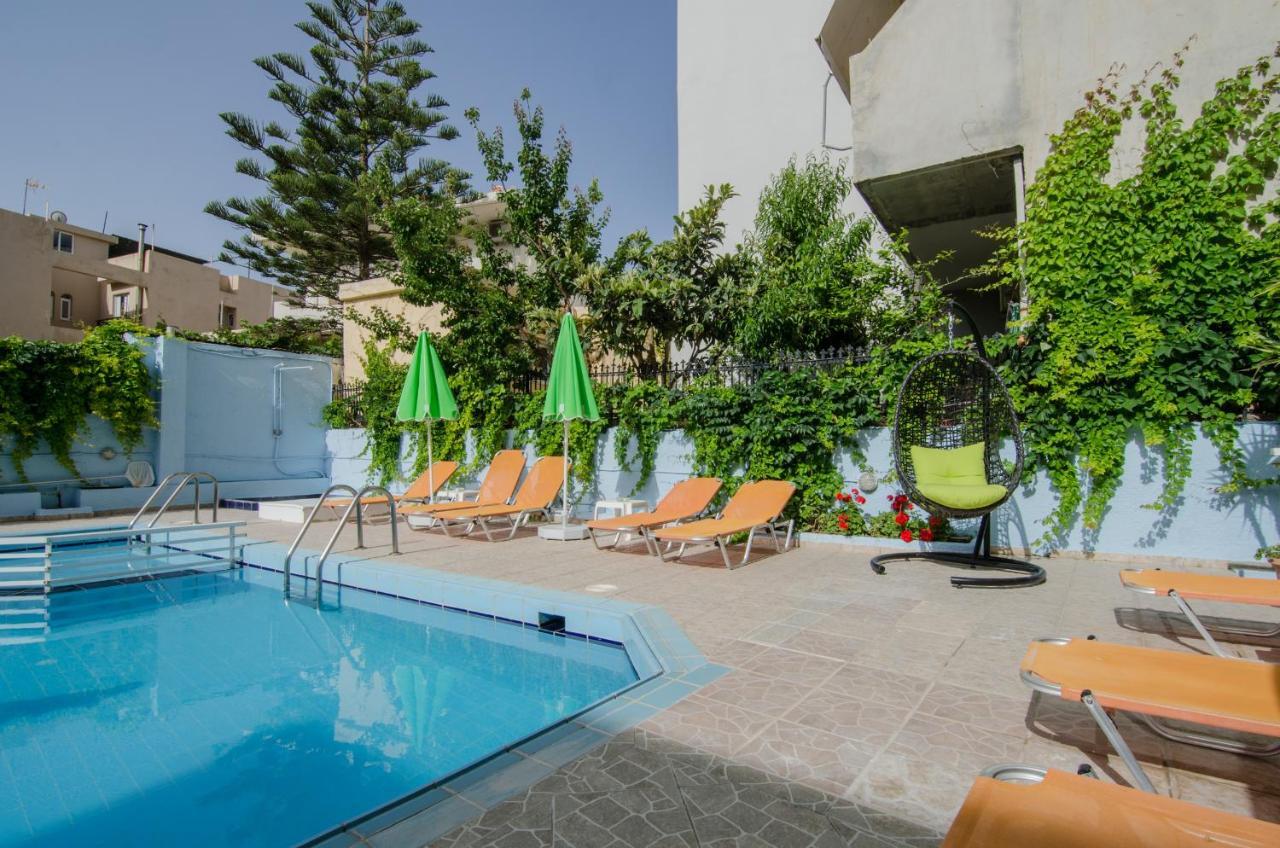Emilia Hotel Apartments Rethymno  Bagian luar foto