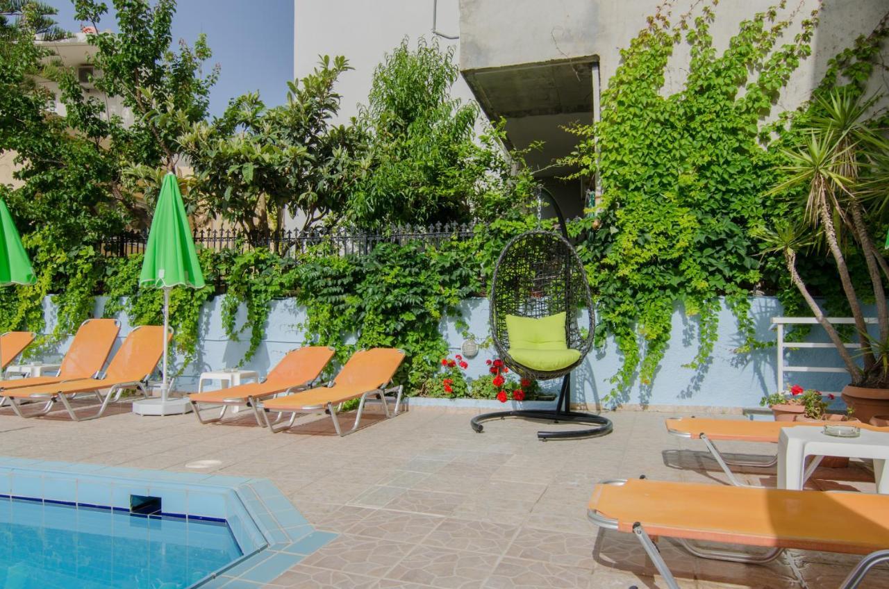 Emilia Hotel Apartments Rethymno  Bagian luar foto