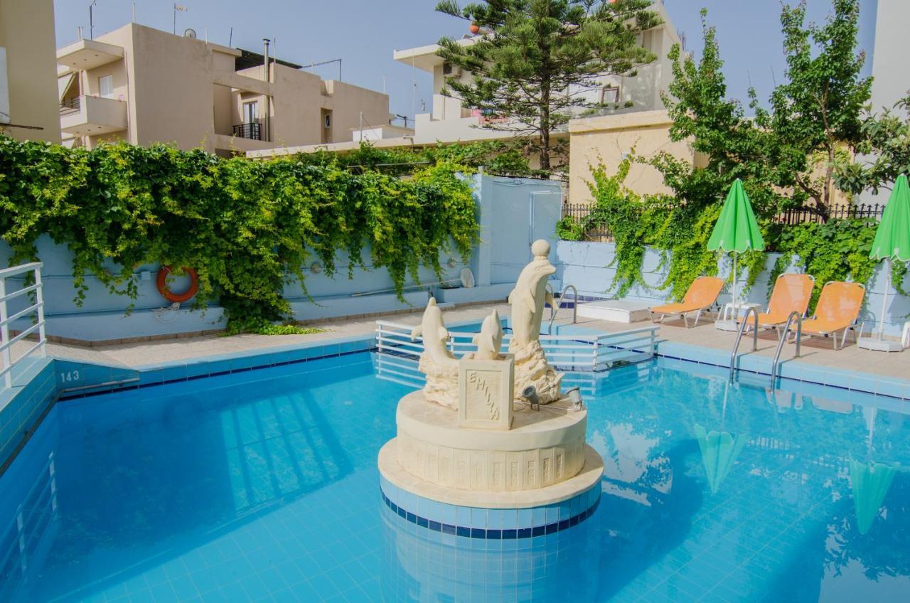 Emilia Hotel Apartments Rethymno  Bagian luar foto