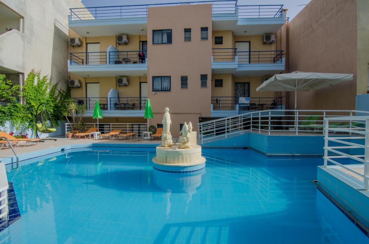 Emilia Hotel Apartments Rethymno  Bagian luar foto