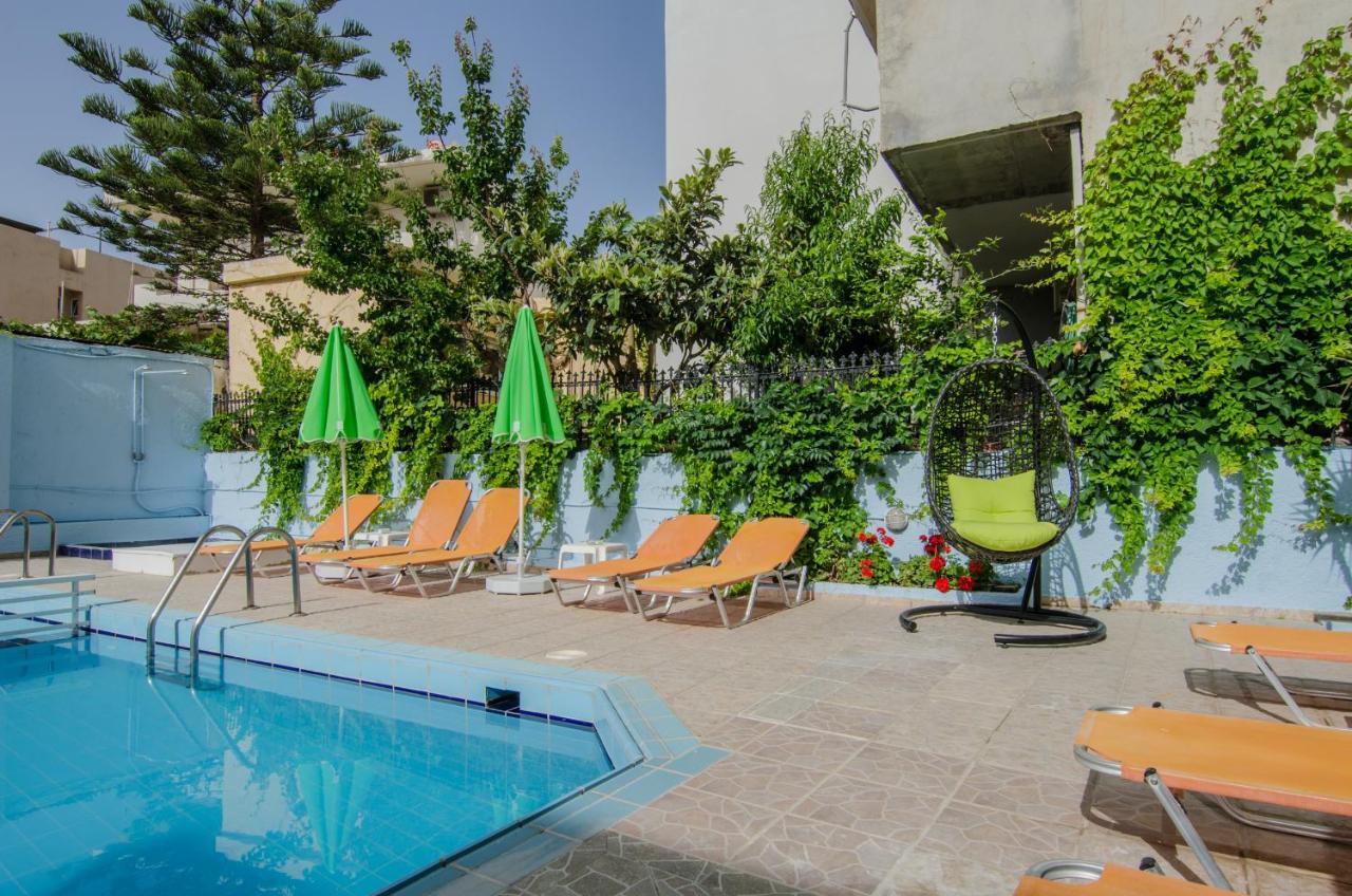 Emilia Hotel Apartments Rethymno  Bagian luar foto