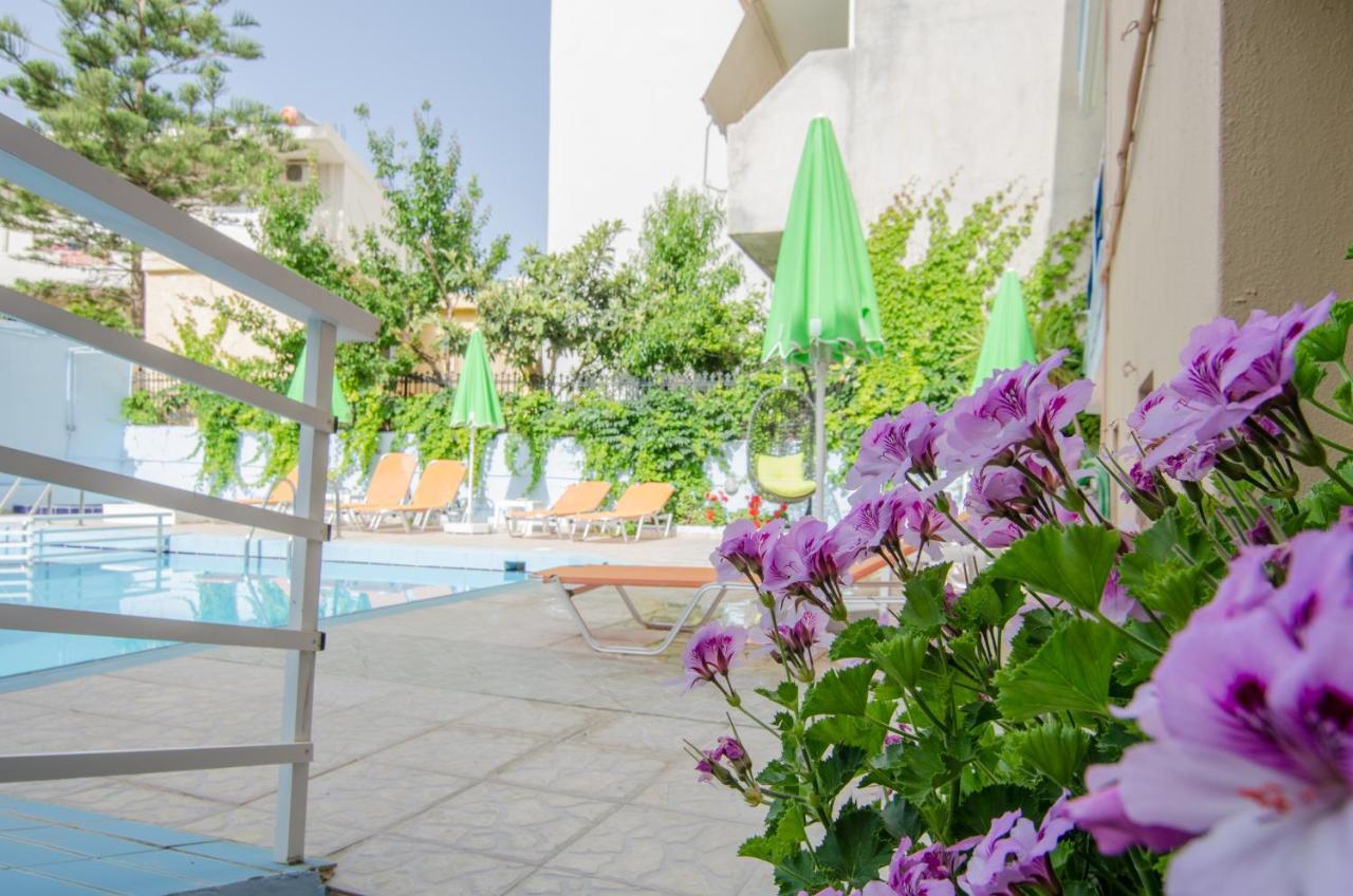 Emilia Hotel Apartments Rethymno  Bagian luar foto